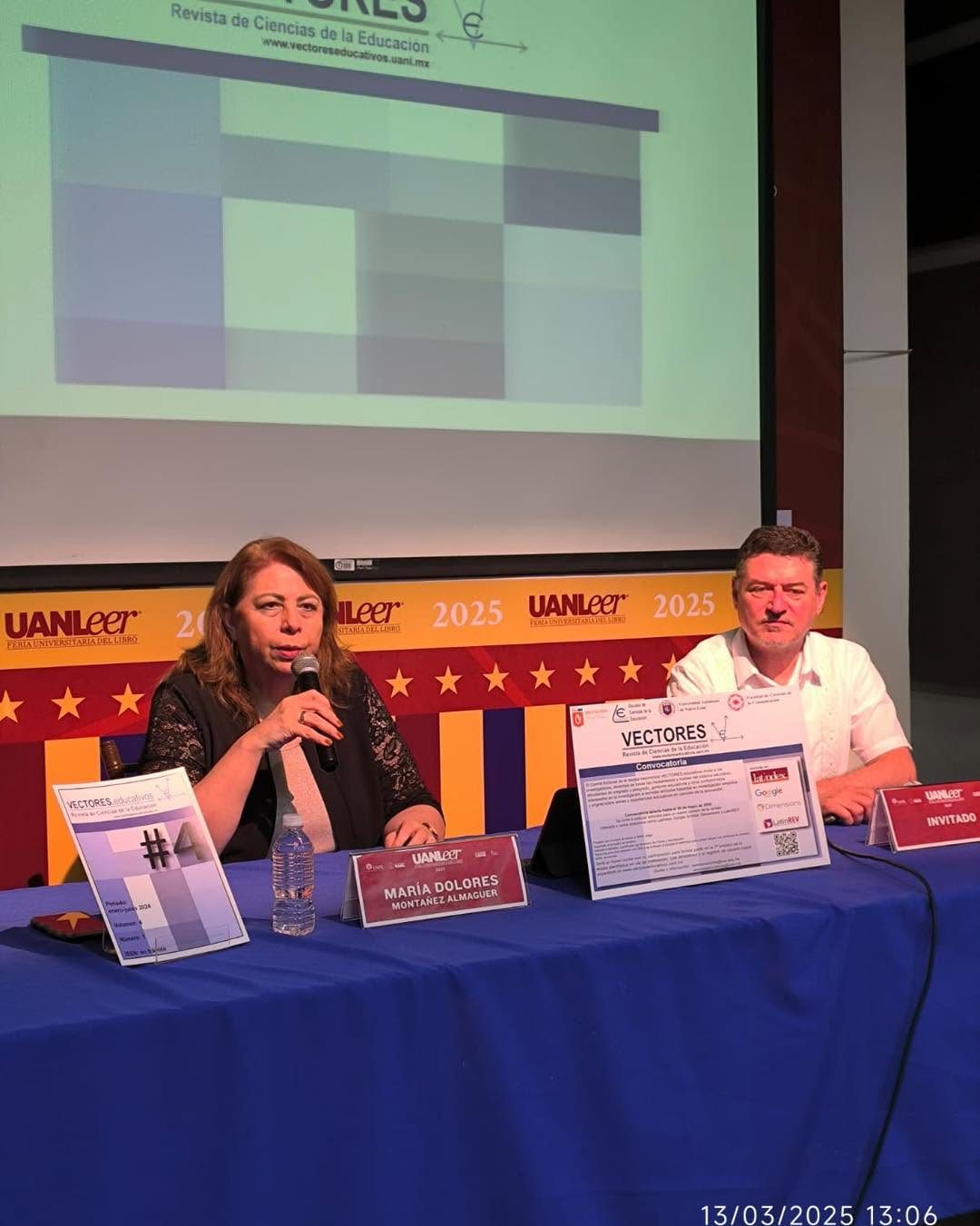Mesa editorial de Vectores en UANLeer 2025